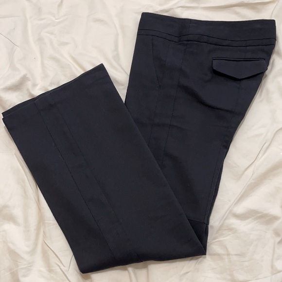 Nanette Lepore dark blue trouser pants size 2 - Picture 2 of 11